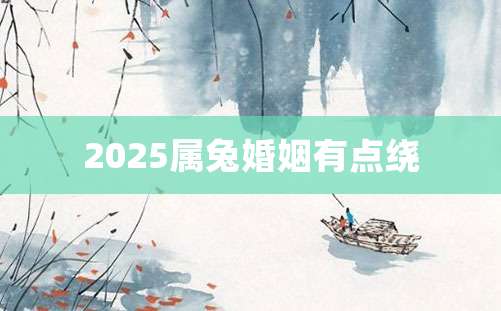 2025属兔婚姻有点绕