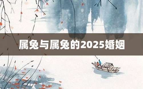 属兔与属兔的2025婚姻