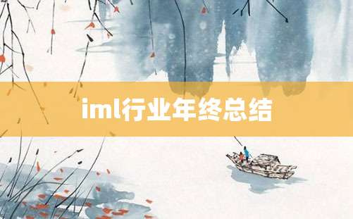 iml行业年终总结